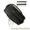 QUAD COIL HOT RAIL DUAL HUMBUCKER BLACK